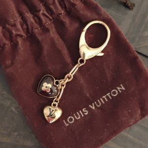 Louis Vuitton Hearts Bag Charm Keychain